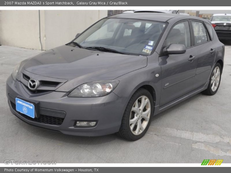 Galaxy Gray Mica / Gray/Black 2007 Mazda MAZDA3 s Sport Hatchback