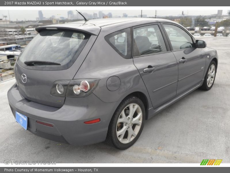 Galaxy Gray Mica / Gray/Black 2007 Mazda MAZDA3 s Sport Hatchback