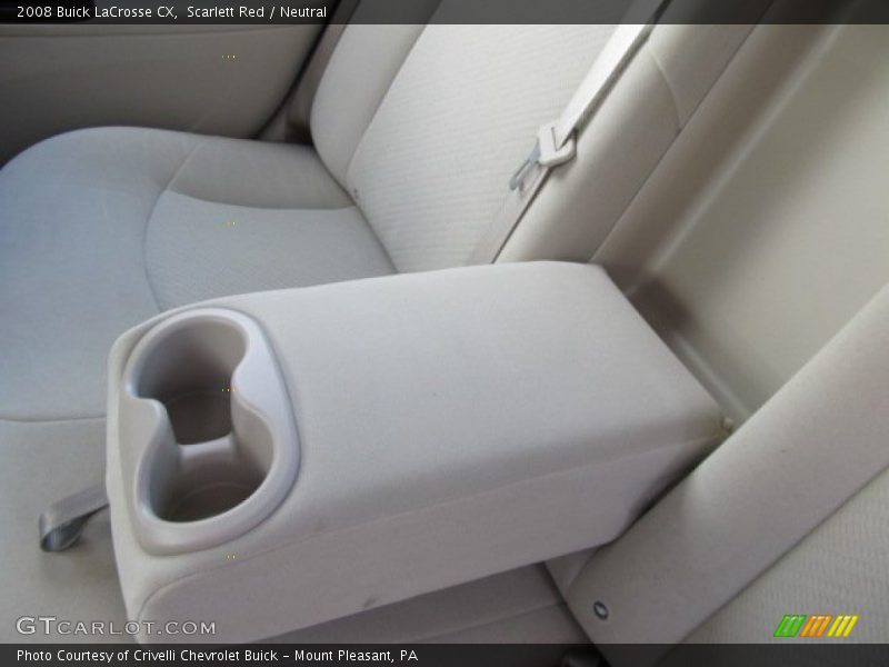 Scarlett Red / Neutral 2008 Buick LaCrosse CX