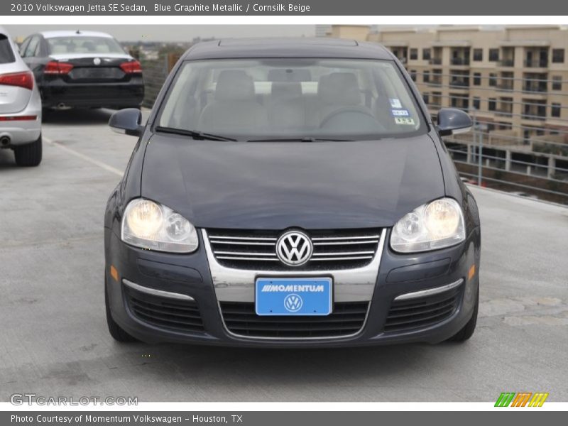 Blue Graphite Metallic / Cornsilk Beige 2010 Volkswagen Jetta SE Sedan