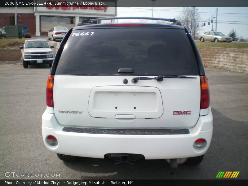 Summit White / Ebony Black 2006 GMC Envoy SLE 4x4