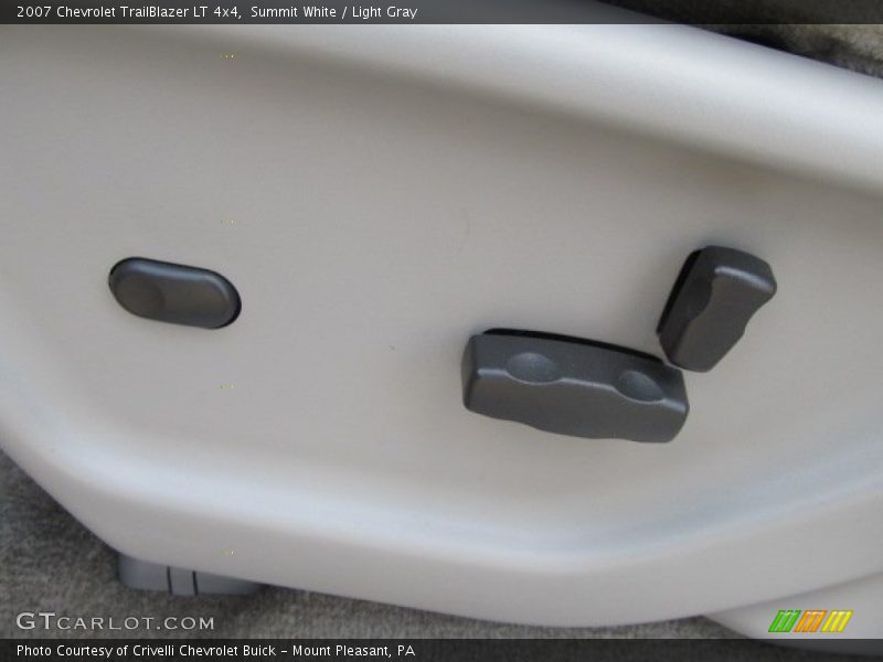 Summit White / Light Gray 2007 Chevrolet TrailBlazer LT 4x4