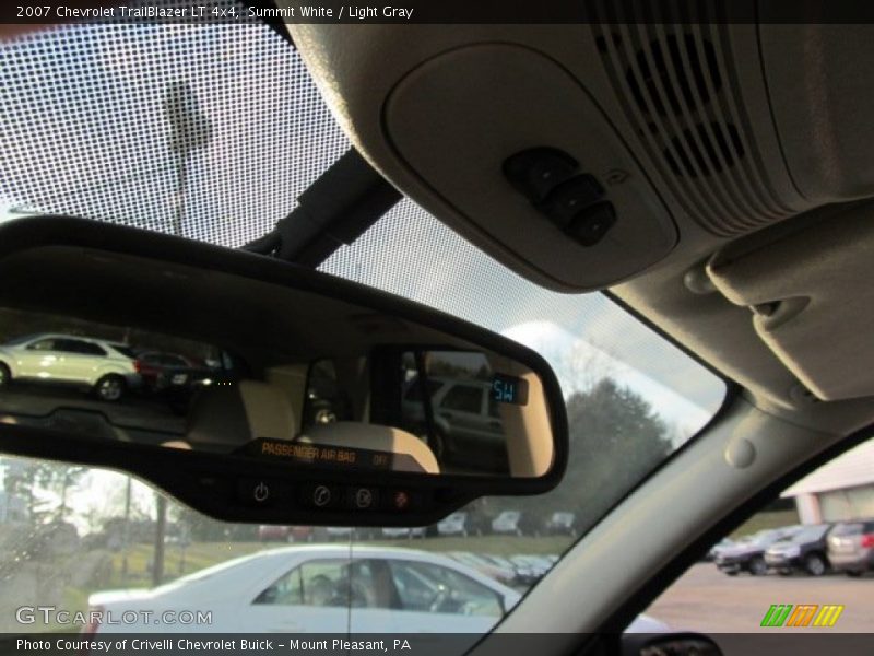 Summit White / Light Gray 2007 Chevrolet TrailBlazer LT 4x4