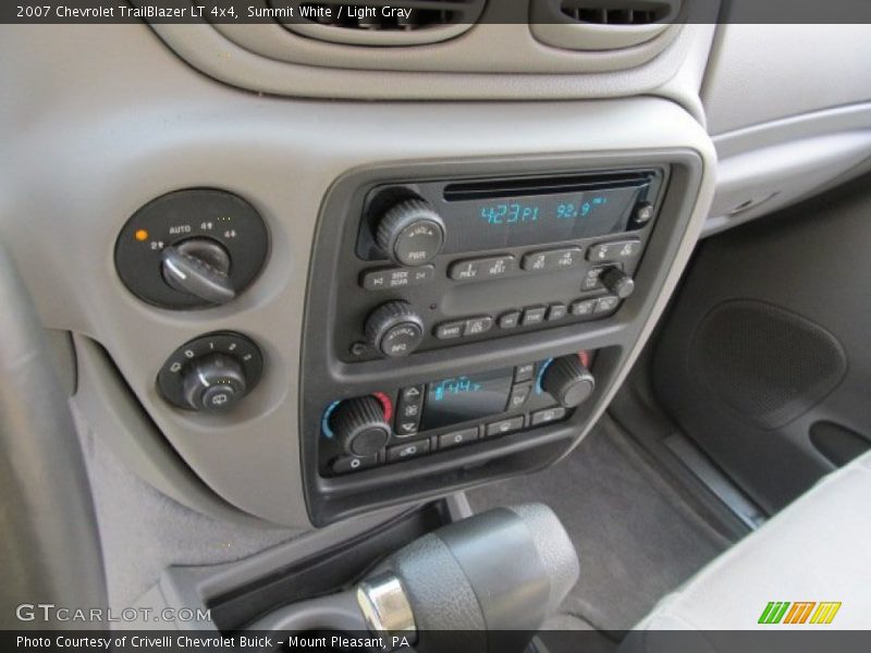 Summit White / Light Gray 2007 Chevrolet TrailBlazer LT 4x4