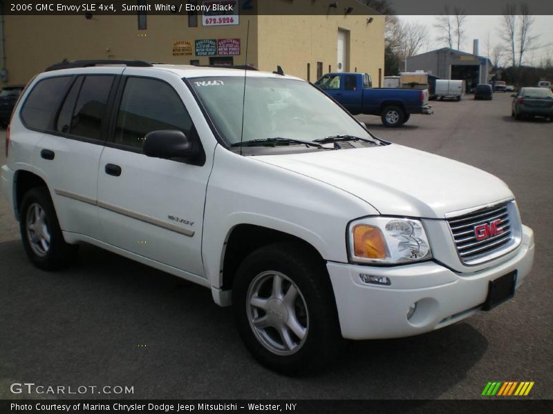 Summit White / Ebony Black 2006 GMC Envoy SLE 4x4