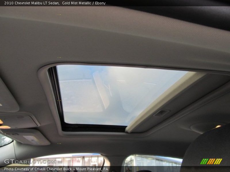 Gold Mist Metallic / Ebony 2010 Chevrolet Malibu LT Sedan