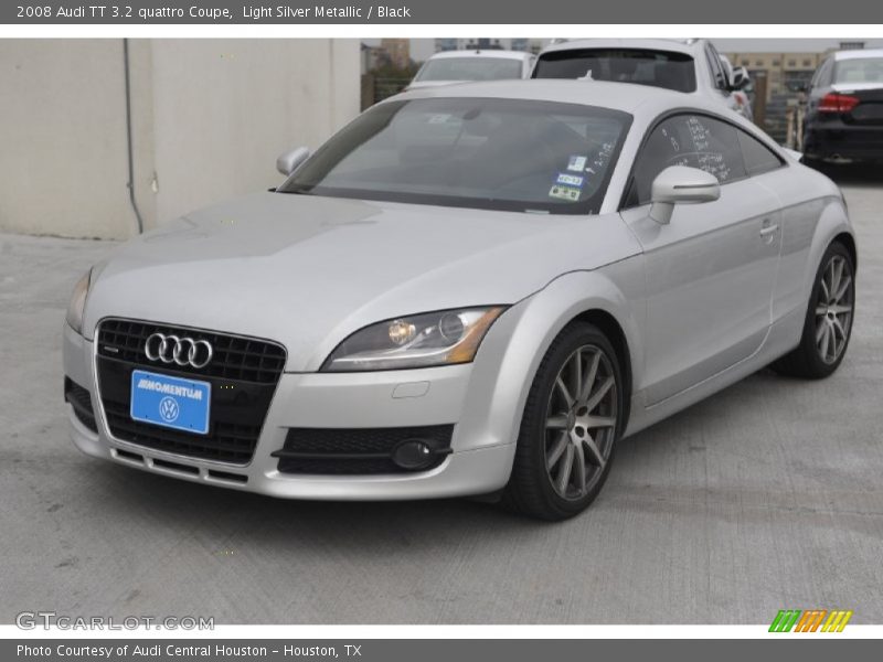 Light Silver Metallic / Black 2008 Audi TT 3.2 quattro Coupe