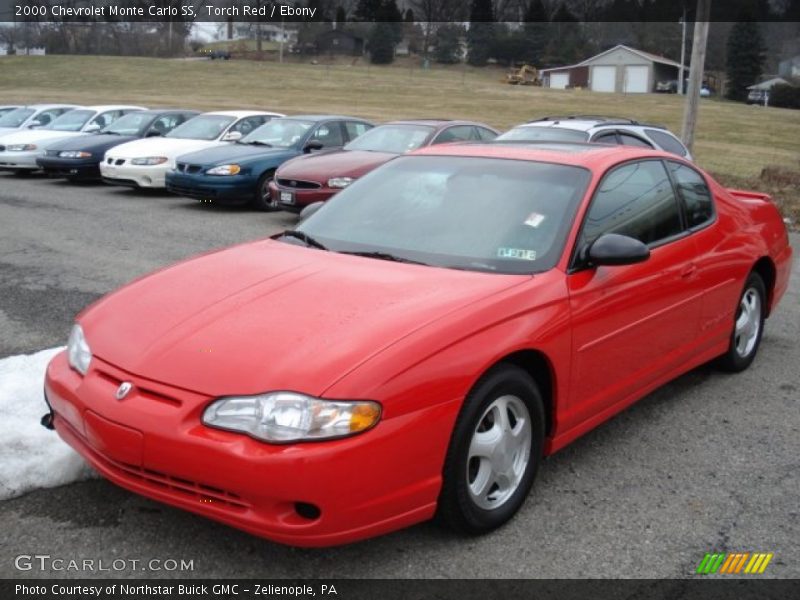 Torch Red / Ebony 2000 Chevrolet Monte Carlo SS