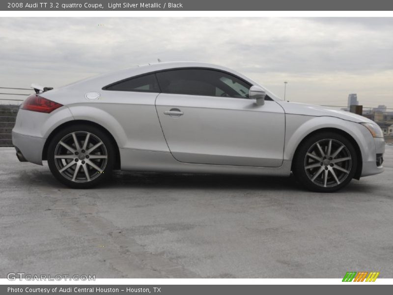 Light Silver Metallic / Black 2008 Audi TT 3.2 quattro Coupe