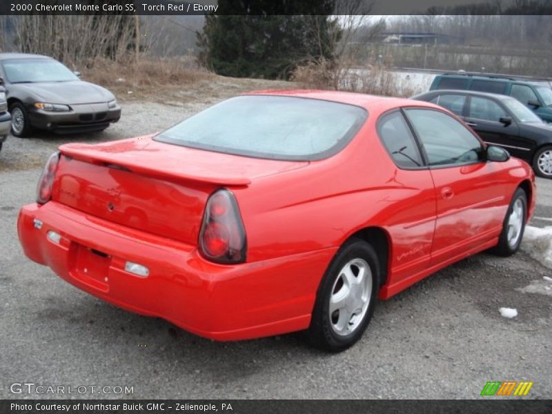 Torch Red / Ebony 2000 Chevrolet Monte Carlo SS