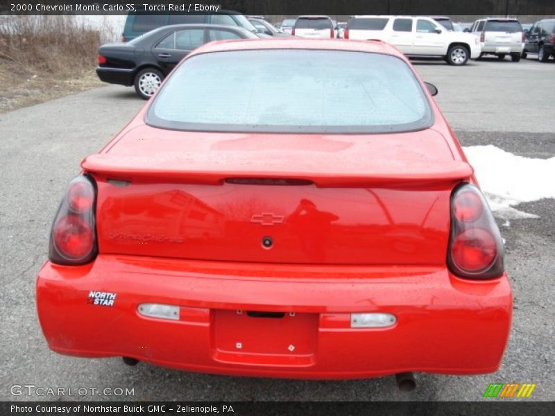 Torch Red / Ebony 2000 Chevrolet Monte Carlo SS