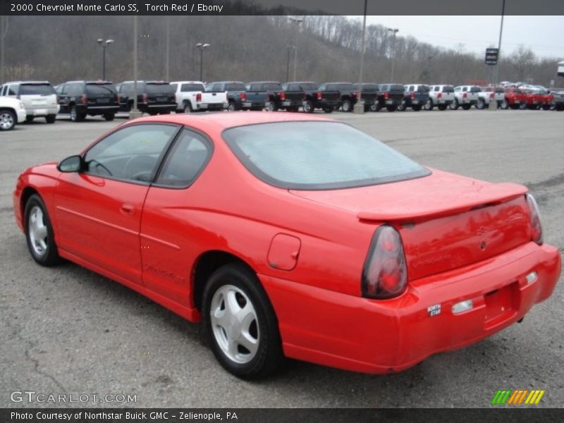 Torch Red / Ebony 2000 Chevrolet Monte Carlo SS