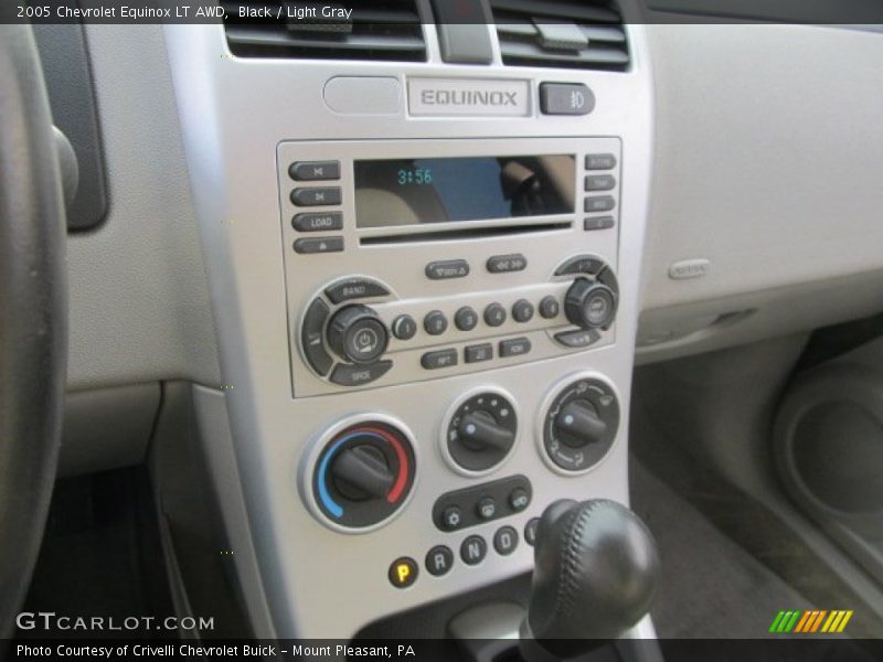 Controls of 2005 Equinox LT AWD