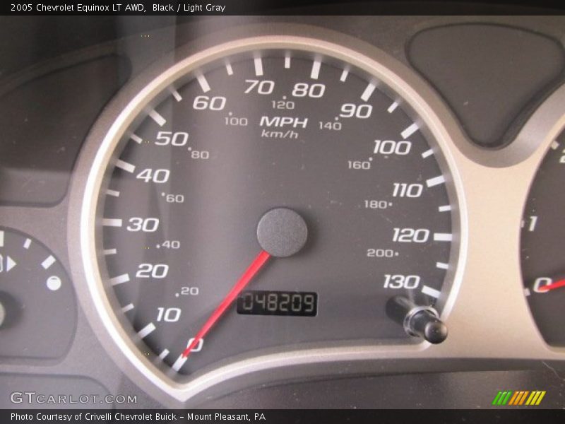 Black / Light Gray 2005 Chevrolet Equinox LT AWD