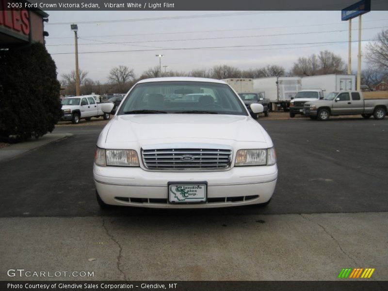 Vibrant White / Light Flint 2003 Ford Crown Victoria Sedan