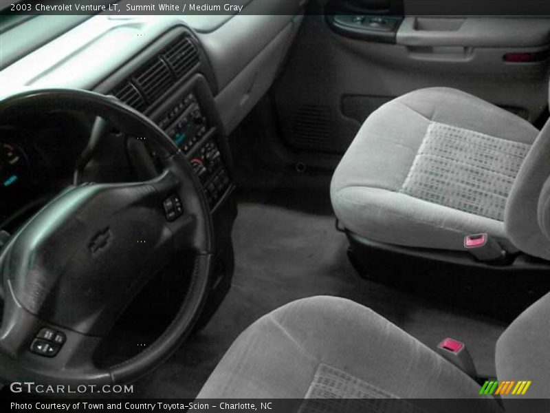 Summit White / Medium Gray 2003 Chevrolet Venture LT