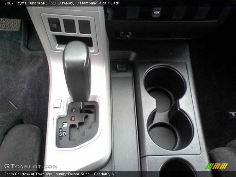 Desert Sand Mica / Black 2007 Toyota Tundra SR5 TRD CrewMax
