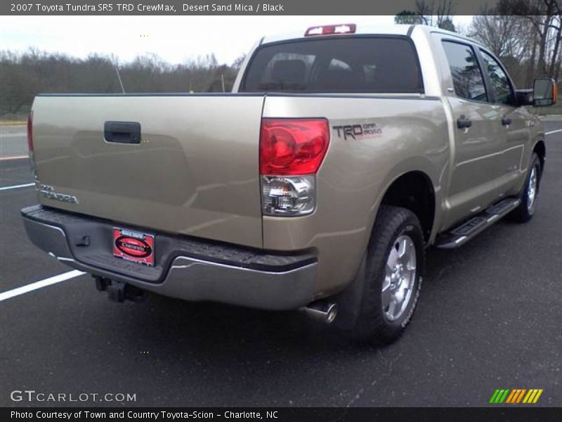 Desert Sand Mica / Black 2007 Toyota Tundra SR5 TRD CrewMax