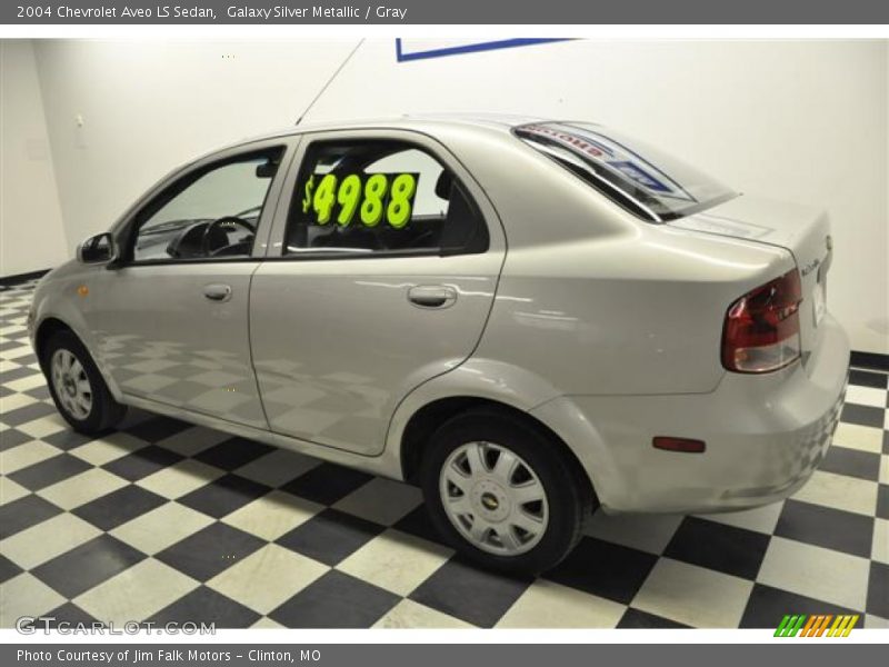 Galaxy Silver Metallic / Gray 2004 Chevrolet Aveo LS Sedan