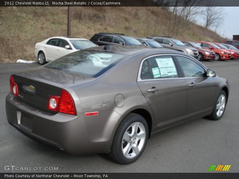 Mocha Steel Metallic / Cocoa/Cashmere 2012 Chevrolet Malibu LS