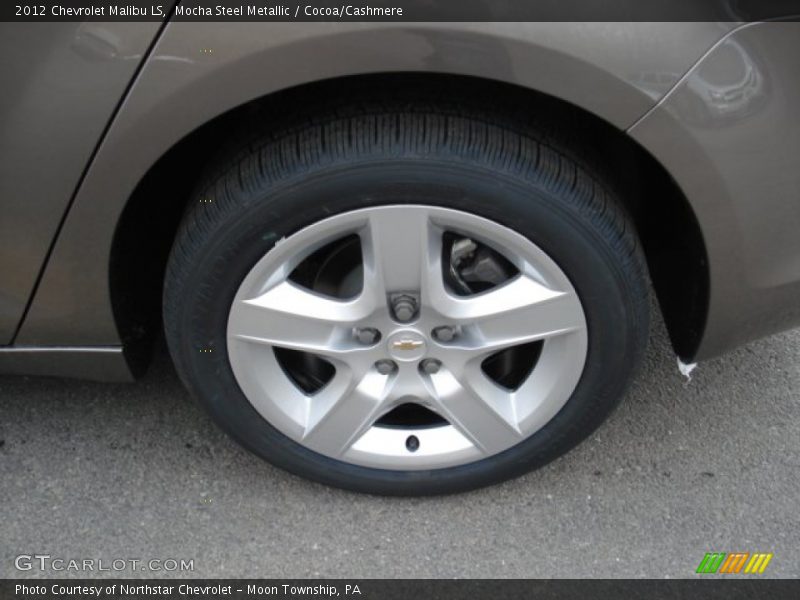 Mocha Steel Metallic / Cocoa/Cashmere 2012 Chevrolet Malibu LS