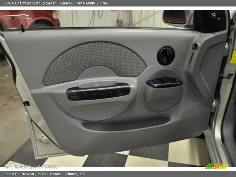 Galaxy Silver Metallic / Gray 2004 Chevrolet Aveo LS Sedan