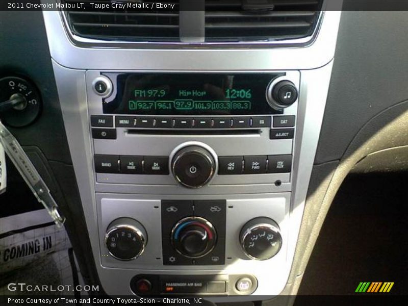 Taupe Gray Metallic / Ebony 2011 Chevrolet Malibu LT