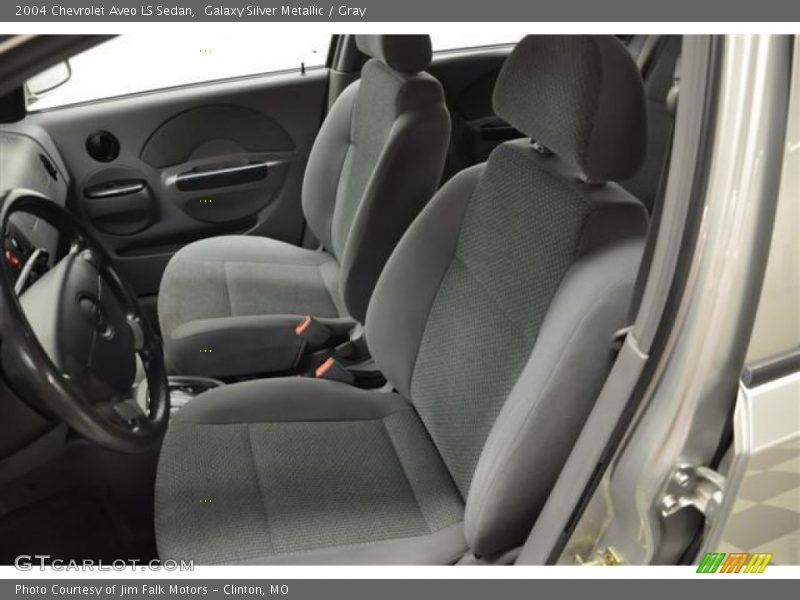 Galaxy Silver Metallic / Gray 2004 Chevrolet Aveo LS Sedan