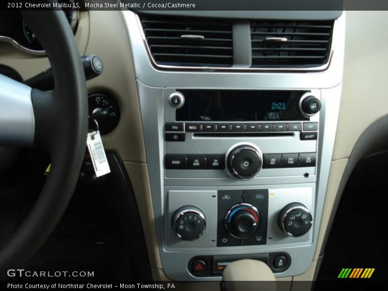 Mocha Steel Metallic / Cocoa/Cashmere 2012 Chevrolet Malibu LS