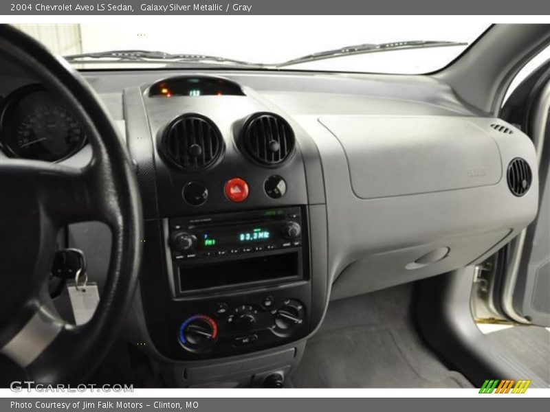 Galaxy Silver Metallic / Gray 2004 Chevrolet Aveo LS Sedan