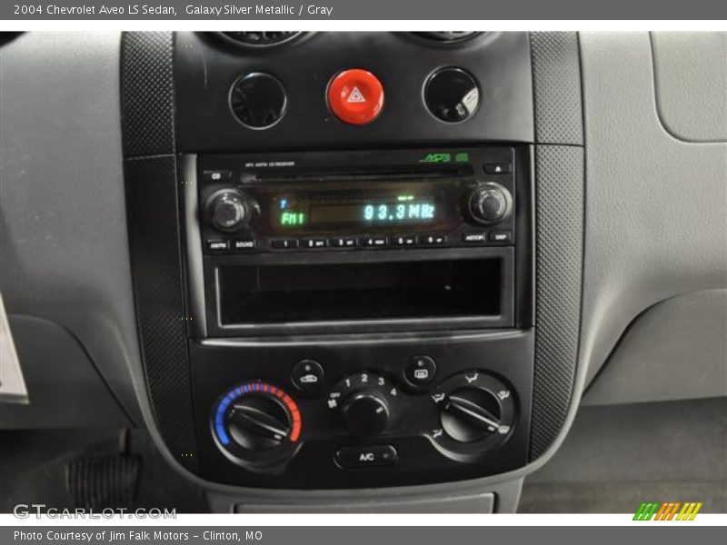 Galaxy Silver Metallic / Gray 2004 Chevrolet Aveo LS Sedan