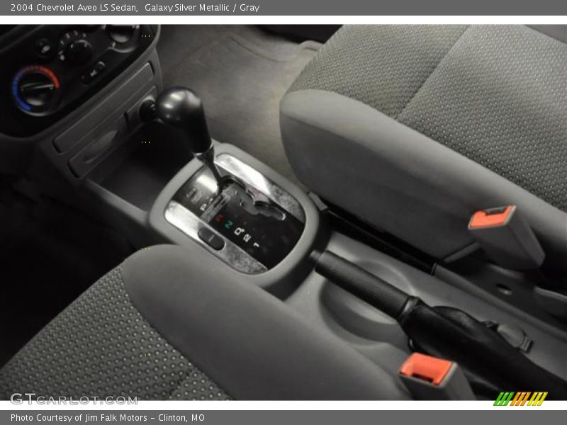 Galaxy Silver Metallic / Gray 2004 Chevrolet Aveo LS Sedan