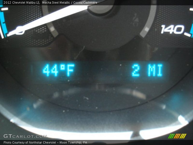 Mocha Steel Metallic / Cocoa/Cashmere 2012 Chevrolet Malibu LS