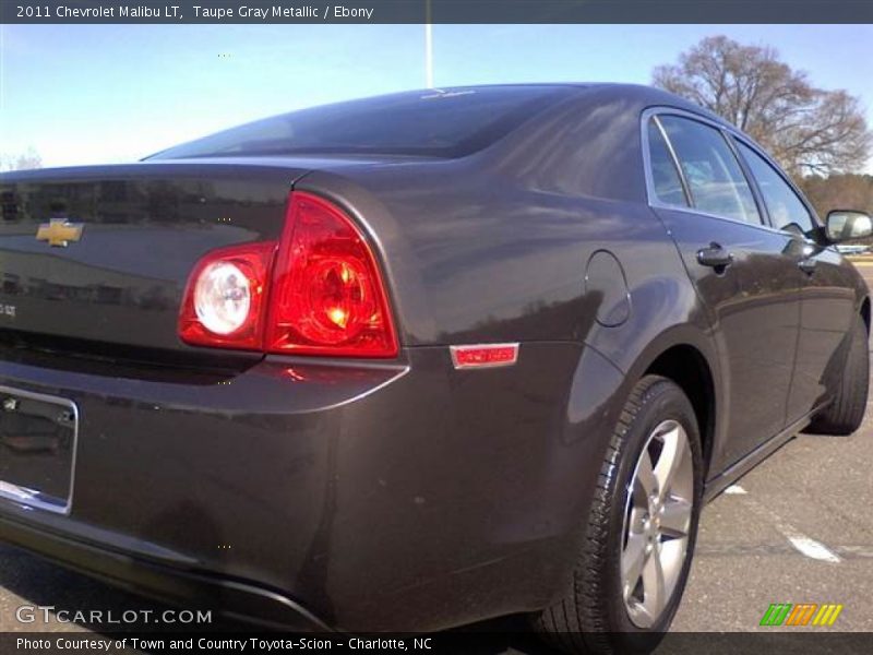Taupe Gray Metallic / Ebony 2011 Chevrolet Malibu LT