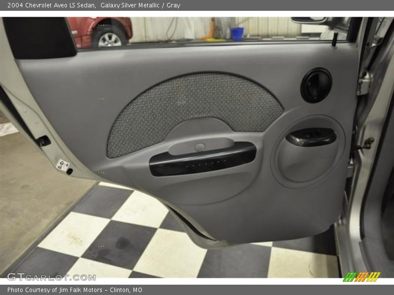 Galaxy Silver Metallic / Gray 2004 Chevrolet Aveo LS Sedan