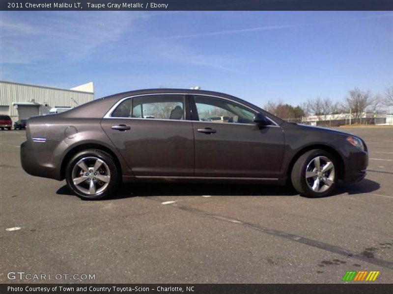Taupe Gray Metallic / Ebony 2011 Chevrolet Malibu LT