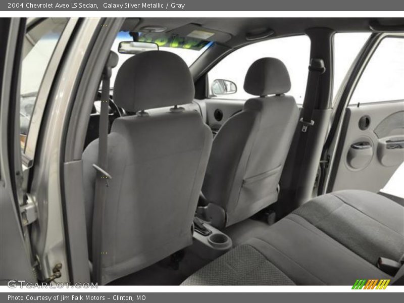 Galaxy Silver Metallic / Gray 2004 Chevrolet Aveo LS Sedan
