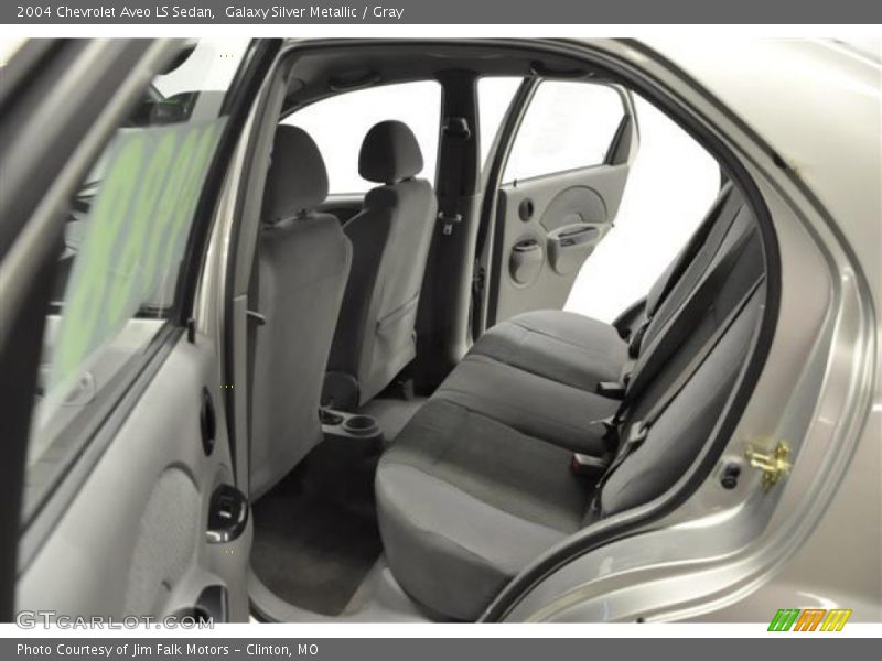 Galaxy Silver Metallic / Gray 2004 Chevrolet Aveo LS Sedan