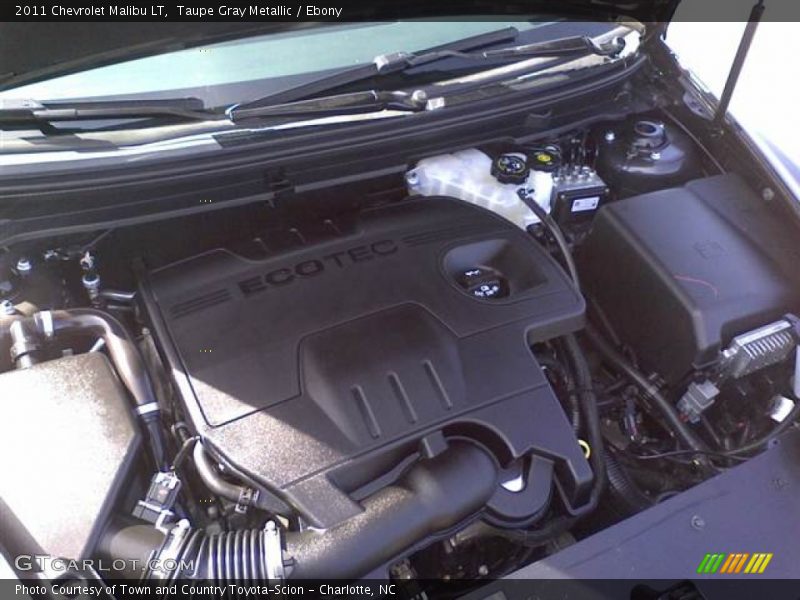 Taupe Gray Metallic / Ebony 2011 Chevrolet Malibu LT