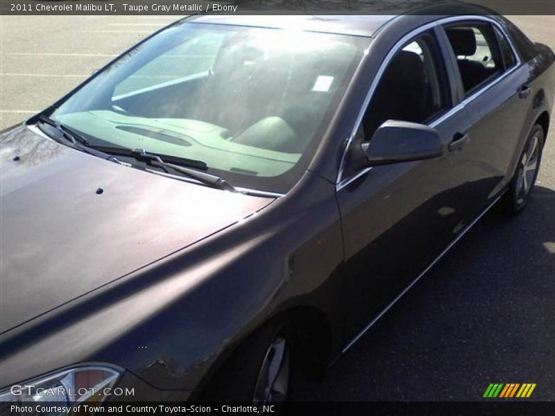 Taupe Gray Metallic / Ebony 2011 Chevrolet Malibu LT