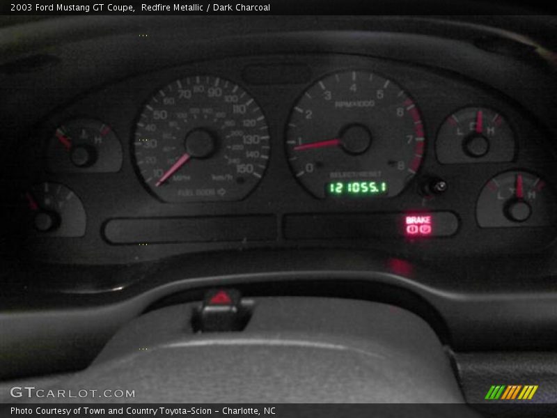 Redfire Metallic / Dark Charcoal 2003 Ford Mustang GT Coupe