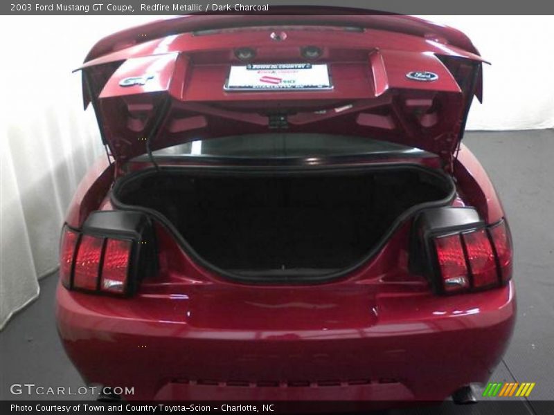 Redfire Metallic / Dark Charcoal 2003 Ford Mustang GT Coupe
