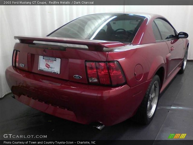 Redfire Metallic / Dark Charcoal 2003 Ford Mustang GT Coupe