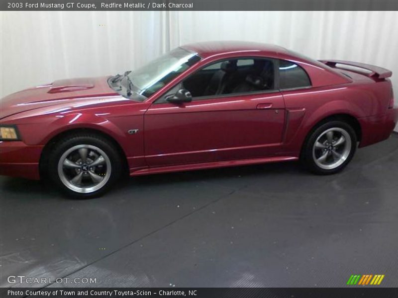 Redfire Metallic / Dark Charcoal 2003 Ford Mustang GT Coupe