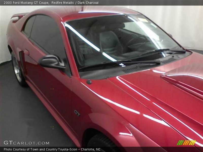 Redfire Metallic / Dark Charcoal 2003 Ford Mustang GT Coupe