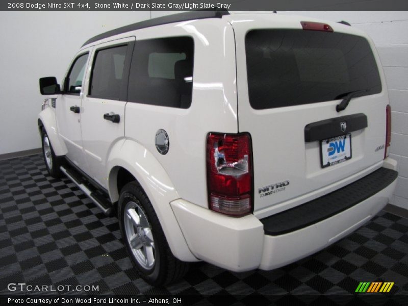 Stone White / Dark Slate Gray/Light Slate Gray 2008 Dodge Nitro SXT 4x4