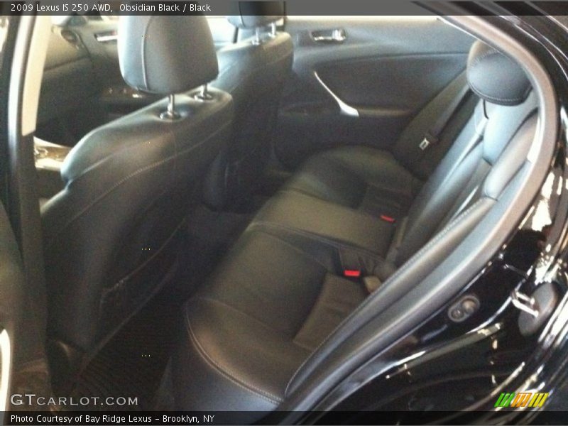 Obsidian Black / Black 2009 Lexus IS 250 AWD
