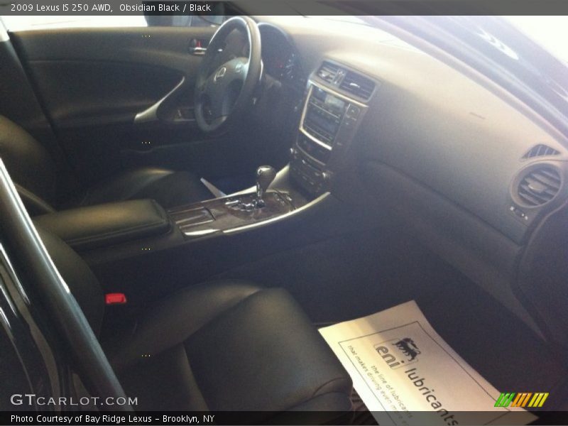 Obsidian Black / Black 2009 Lexus IS 250 AWD