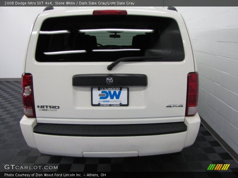 Stone White / Dark Slate Gray/Light Slate Gray 2008 Dodge Nitro SXT 4x4