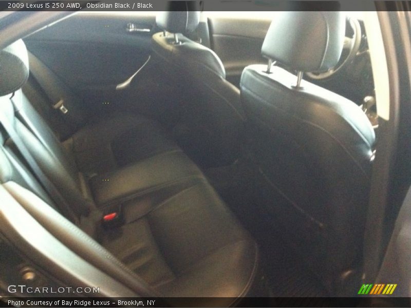 Obsidian Black / Black 2009 Lexus IS 250 AWD